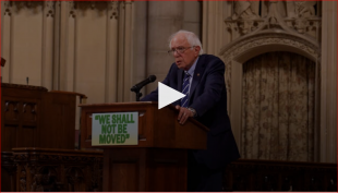 Bernie Sanders speaks to the world: War, Climate, AI-Tech